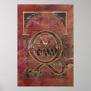 Prolog van het evangelie van St. Luke Poster