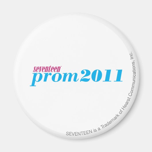 Prom 2011 - Aqua Magneet (Voorkant)