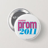 Prom 2011 - Aqua Ronde Button 5,7 Cm (Voorkant /achterkant)
