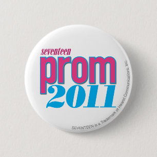 Prom 2011 - Aqua Ronde Button 5,7 Cm
