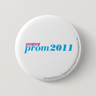 Prom 2011 - Aqua Ronde Button 5,7 Cm