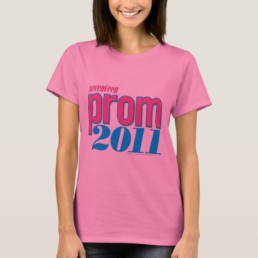 Prom 2011 - Aqua T-shirt (Voorkant)