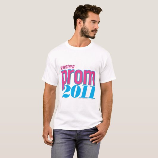 Prom 2011 - Aqua T-shirt (Voorkant volledig)