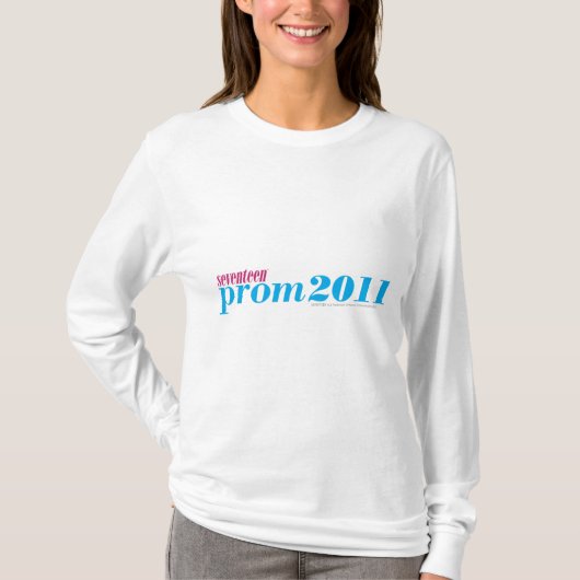 Prom 2011 - Aqua T-shirt (Voorkant)
