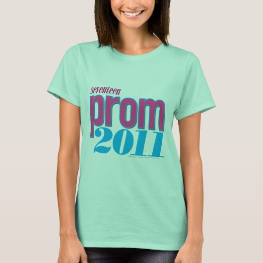 Prom 2011 - Aqua T-shirt (Voorkant)