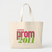 Prom 2011 - groen grote tote bag (Voorkant)