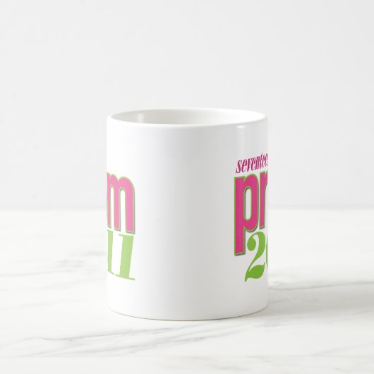 Prom 2011 - groen koffiemok (Center)