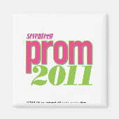 Prom 2011 - groen magneet (Voorkant)