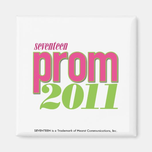 Prom 2011 - groen magneet (Voorkant)