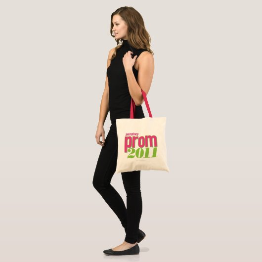 Prom 2011 - groen tote bag (Voorkant (model))