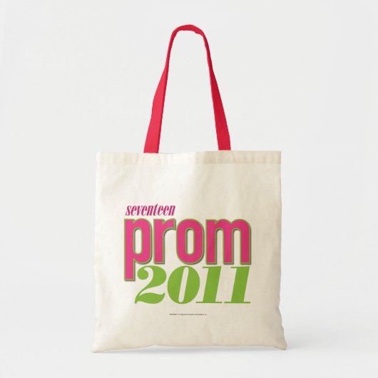 Prom 2011 - groen tote bag (Voorkant)