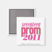 Prom 2011 - Lt. roze Magneet (Voorkant / Achterkant)