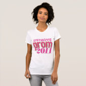 Prom 2011 - Lt. roze T-shirt (Voorkant volledig)