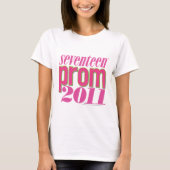 Prom 2011 - Lt. roze T-shirt (Voorkant)