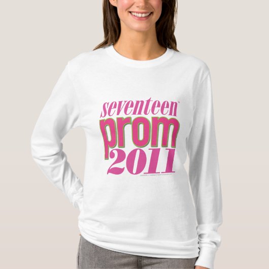 Prom 2011 - Lt. roze T-shirt (Voorkant)