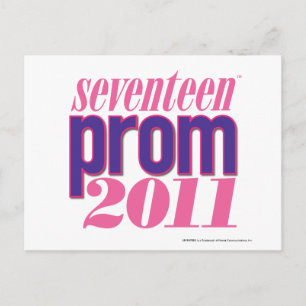 Prom 2011 - Paars Briefkaart