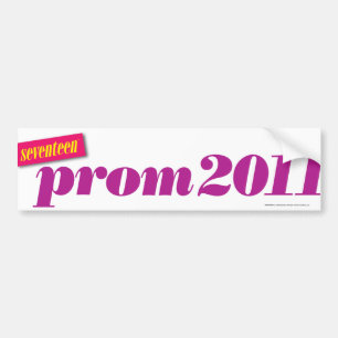 Prom 2011 - Paars Bumpersticker