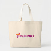 Prom 2011 - Paars Grote Tote Bag (Voorkant)