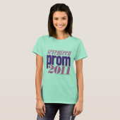 Prom 2011 - Paars T-shirt (Voorkant volledig)