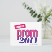 Prom 2011 - roze briefkaart (Staand voorkant)
