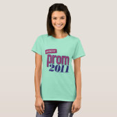 Prom 2011 - roze t-shirt (Voorkant volledig)