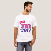 Prom 2011 - roze t-shirt (Voorkant volledig)