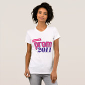 Prom 2011 - roze t-shirt (Voorkant volledig)