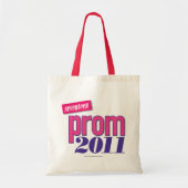 Prom 2011 - Roze Tote Bag (Voorkant)