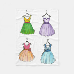 Prom 50s-partij kleeft Fashionista Fleece Deken