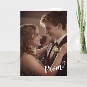 Prom-Aanvraag Prom Invite Foto Kaart