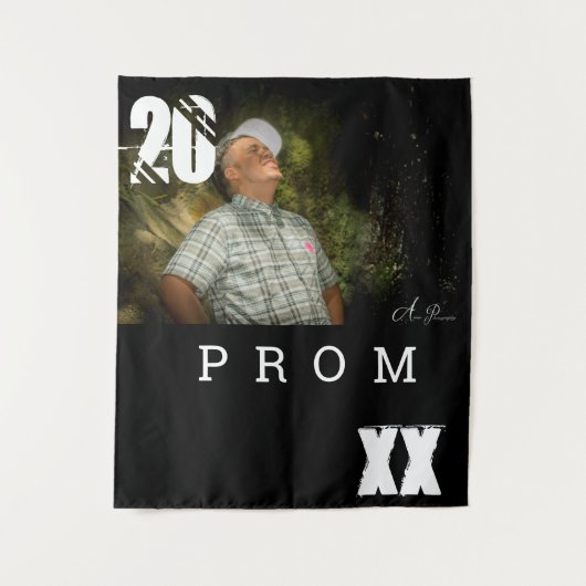 Prom Afstuderen foto achtergrond Wandkleed (Voorkant)