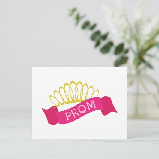 Prom Briefkaart (Staand voorkant)