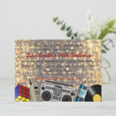 Prom Celebration 80 Kaart (Staand voorkant)