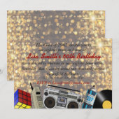 Prom Celebration 80 Kaart (Voorkant / Achterkant)