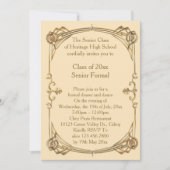 Prom Class Senior Formeel Kaart (Voorkant)