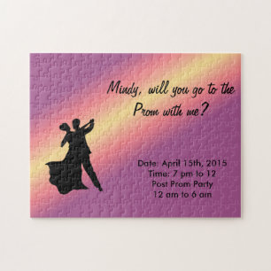 PROM INVITE PUZZLE LEGPUZZEL