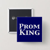 Prom King Cadeaus Vierkante Button 5,1 Cm (Voorkant /achterkant)
