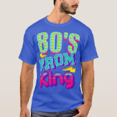 Prom King Funny Disco Throwback Nostalgisch T-shirt (Voorkant)
