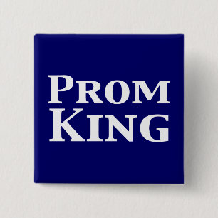 Prom King Gifts Vierkante Button 5,1 Cm