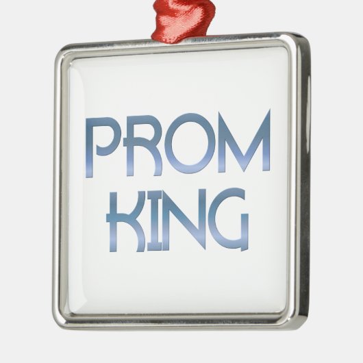 Prom King Metalen Ornament (Links)