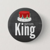 Prom King Ronde Button 5,7 Cm (Voorkant)