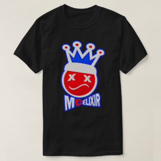 Prom King Signature Logo - Blue/Red Knockout T-shirt
