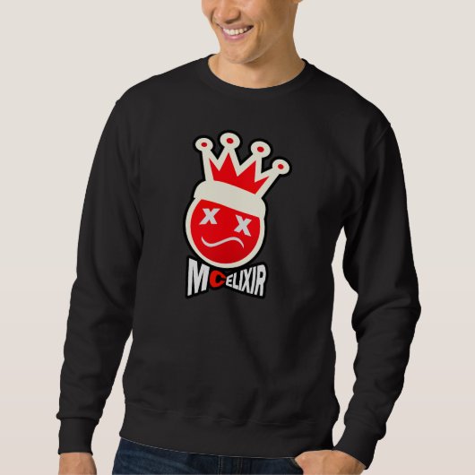 Prom King Signature Logo - Red & Cream Trui (Voorkant)