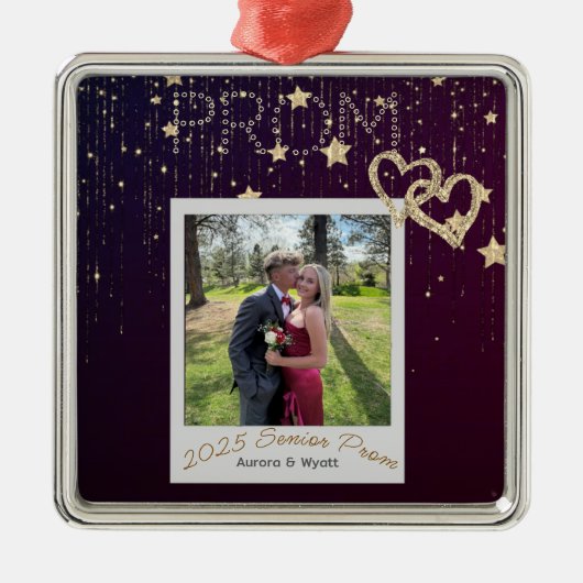 Prom-memorabilia Metalen Ornament (Voorkant)