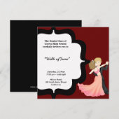 Prom Night Dance Kaart (Voorkant / Achterkant)