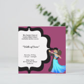 Prom Night Dance Kaart (Staand voorkant)