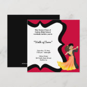 Prom Night Dance Kaart (Voorkant / Achterkant)