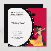 Prom Night Dance Kaart (Voorkant / Achterkant)