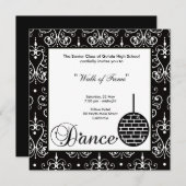 Prom Night Invitation Kaart (Voorkant / Achterkant)