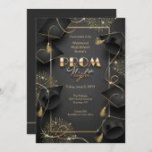Prom Night Invitations Kaart (Voorkant / Achterkant)